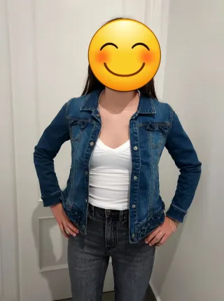 Chaqueta vaquera niña talla 12