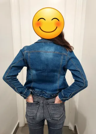 Chaqueta vaquera niña talla 12