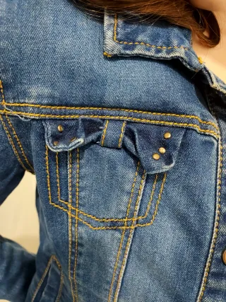 Chaqueta vaquera niña talla 12