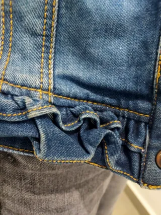 Chaqueta vaquera niña talla 12