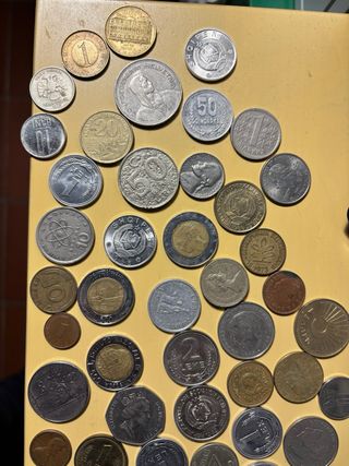 Monete internazionali miste