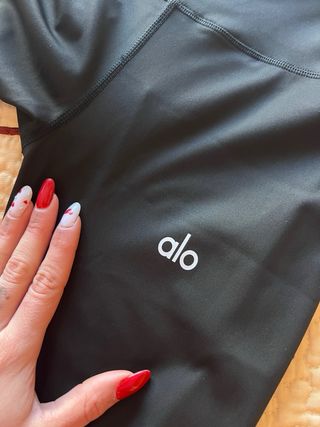 Pantalón Flare Alo Yoga Negro