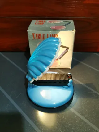 Lámpara Mini Forma Concha Azul