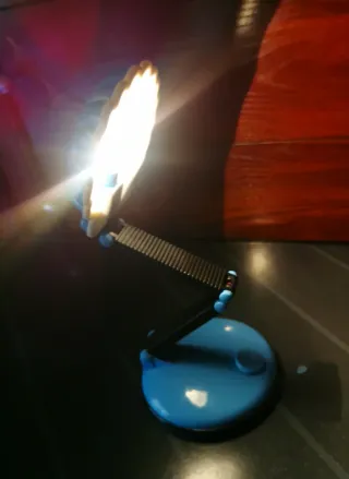 Lámpara Mini Forma Concha Azul