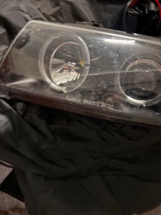 Faros Angel Eyes LED y Xenon Seat Leon MK1