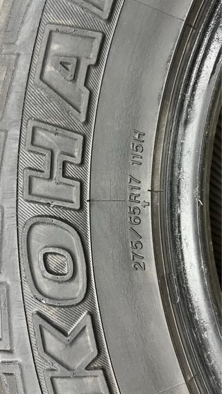 Ruedas 275/65R17 115H