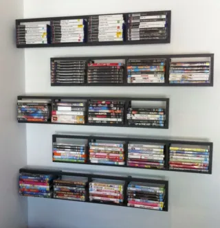 Estantería Ikea Lerberg Negra metal