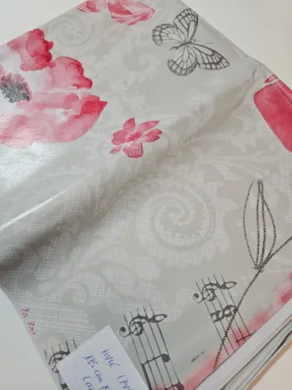 Lote 4 hules PVC decorados