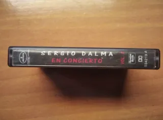 Cinta de Casete Sergio Dalma En Concierto