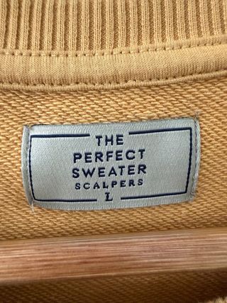 Sudadera Scalpers Mostaza Talla L