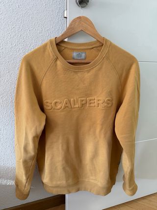 Sudadera Scalpers Mostaza Talla L