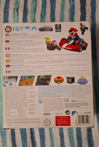 Videogame Nintendo Mario Kart Wii + Volante Wii