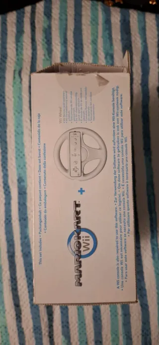 Videogame Nintendo Mario Kart Wii + Volante Wii