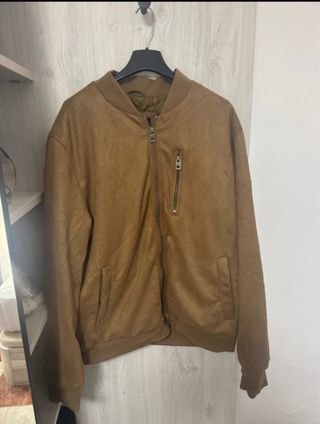 Chaqueta bomber marrón