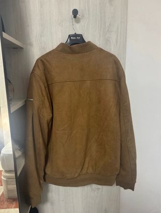 Chaqueta bomber marrón