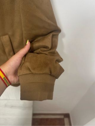 Chaqueta bomber marrón