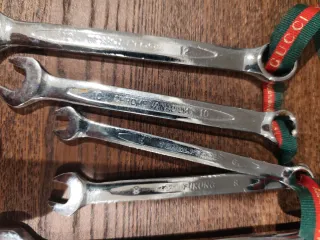 Juego llaves fijas combinadas Chrome Vanadium