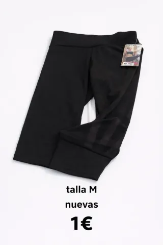 Mallas negras talla M