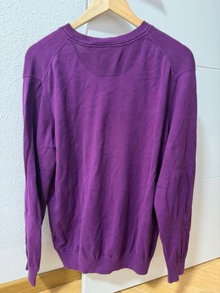 Jersey Lacoste Morado Talla L