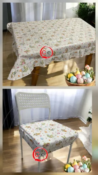 Set per la tavola tovaglia piu cuscini sedia