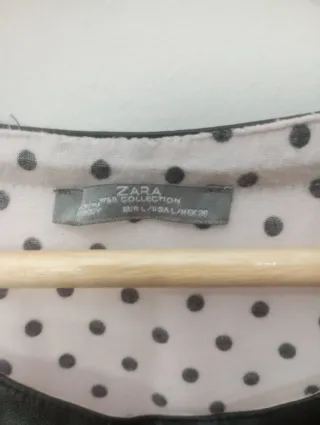 Camiseta Zara  lunares