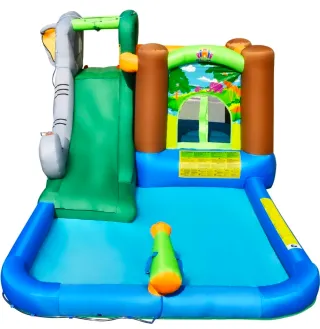 Castillo Hinchable Acuático Elefante