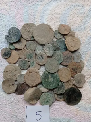 Lote de monedas antiguas