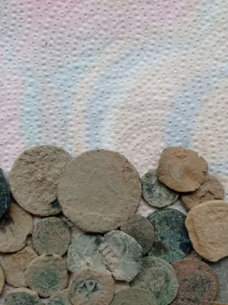 Lote de monedas antiguas