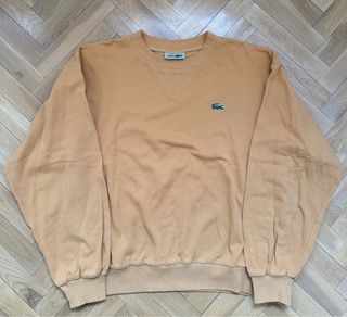 Sudadera Lacoste Vintage Amarilla Talla M