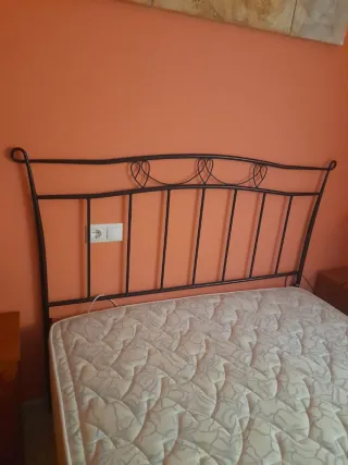 Cabecero de cama de forja 135 cm