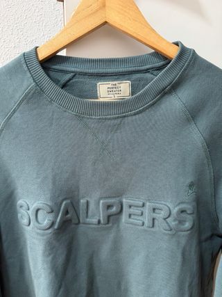 Sudadera Scalpers Verde Talla L