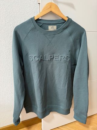 Sudadera Scalpers Verde Talla L
