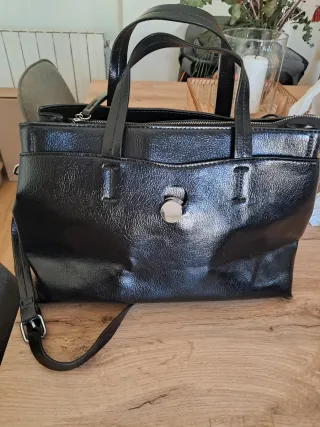 Bolso Negro Zara