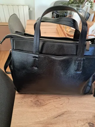 Bolso Negro Zara