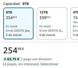 Disco Duro Seagate IronWolf 8TB NAS Interno