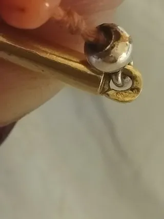 Collana corallo antico oro 12/14k