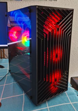 PC Gaming AMD RX 6600 32GB RGB NVMe Win11 PC-217