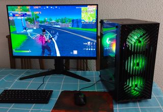 PC Gaming AMD RX 6600 32GB RGB NVMe Win11 PC-217