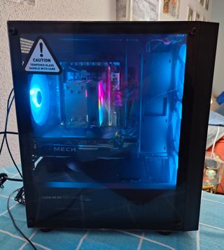 PC Gaming AMD RX 6600 32GB RGB NVMe Win11 PC-217