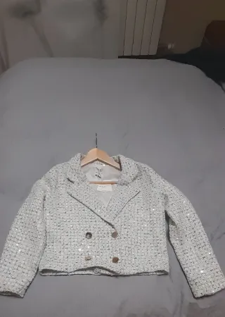 Chaqueta Tweed Millie & Quinn Multicolor Talla S