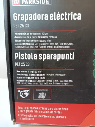 Grapadora Eléctrica PARKSIDE