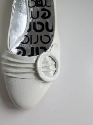 Manoletinas blancas mariamare