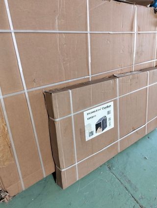 Caseta jardín resina con leñero Sylvana B 5m2