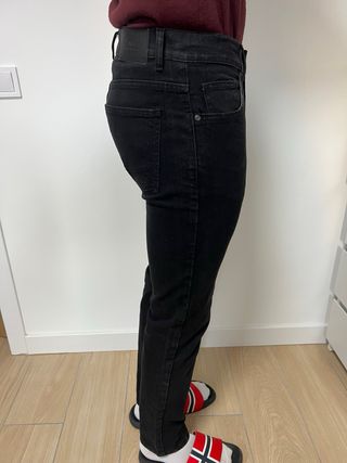Vaqueros negros hombre W34 L32 (ES 44)
