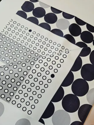 Lote 4 hules PVC decorados