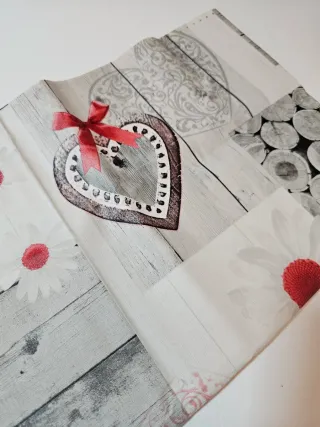 Lote 4 hules PVC decorados