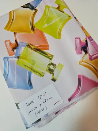 Lote 4 hules PVC decorados