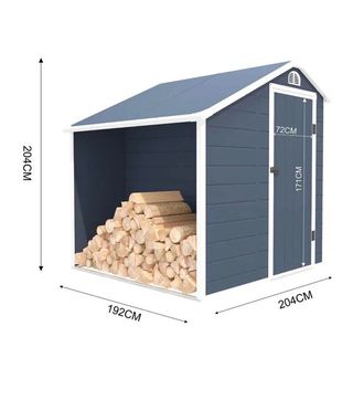 Caseta de Resina Jardín Gardiun Sylvana A - 3,92 m²