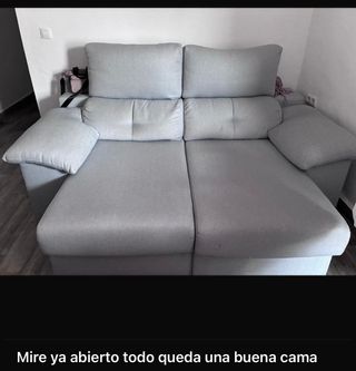 Sofá cama gris