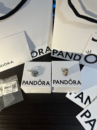 Lote 2 Charms Pandora Disney Frozen + Pack Pandora
